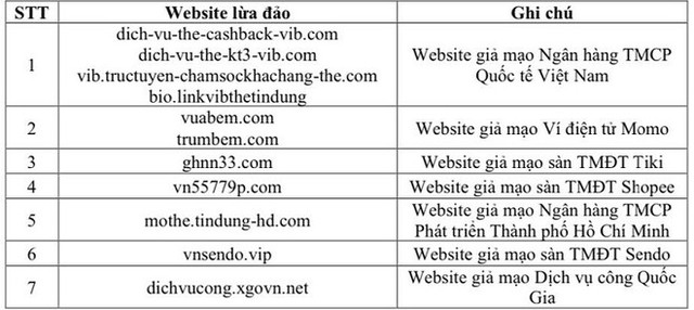 Một số website giả mạo, lừa đảo người dùng cần tránh - Ảnh 1.