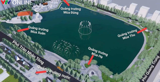 Chuyên gia kiến trúc nói gì về Đồ án 5 quảng trường xung quanh hồ Thiền Quang? - Ảnh 2.