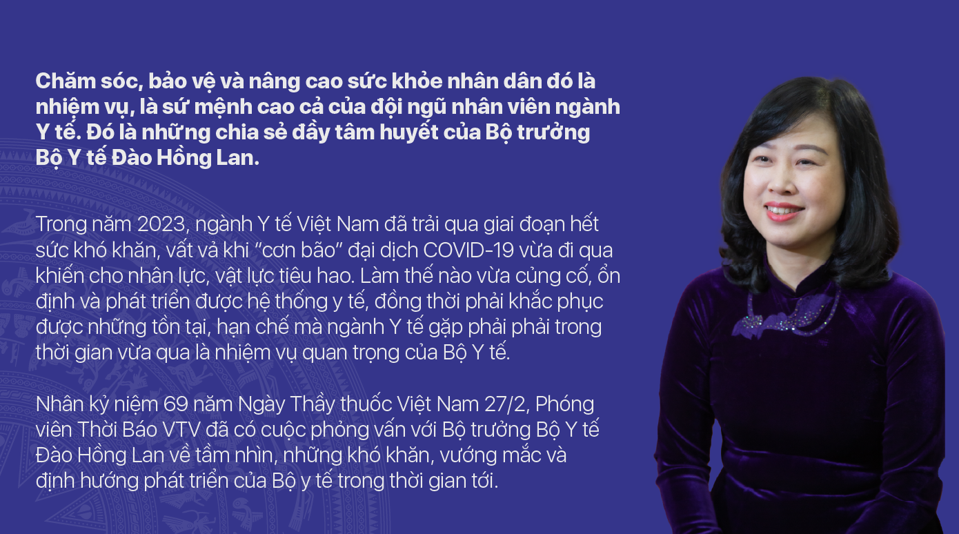 Bộ trưởng Bộ Y tế Đào Hồng Lan: Chăm sóc sức khỏe nhân dân là sứ mệnh cao cả của ngành Y tế - Ảnh 1.