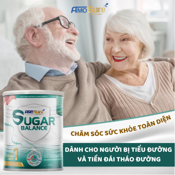 Sữa tiểu đường Amosure Sugar Balance  - Nguồn dưỡng chất đặc biệt trong việc kiểm soát đường huyết cho người bệnh tiểu đường - Ảnh 1.