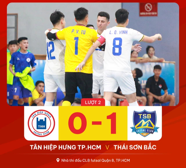 Kết thúc Lượt 2 giải futsal HDBank VĐQG 2024: Thái Sơn Nam TP.HCM vươn lên đầu bảng - Ảnh 2.