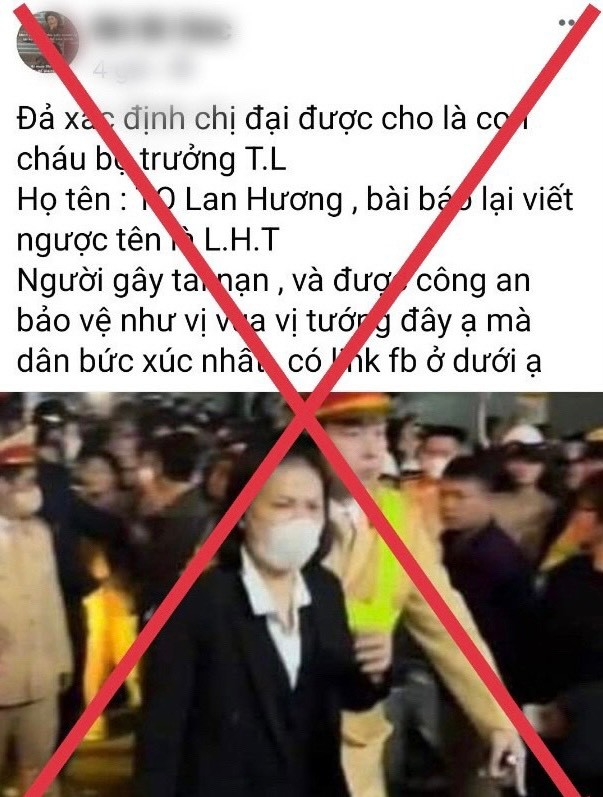 Phạt 7,5 triệu đồng người đàn ông đăng tin sai sự thật vụ va chạm ở đường Trần Cung - Ảnh 1.