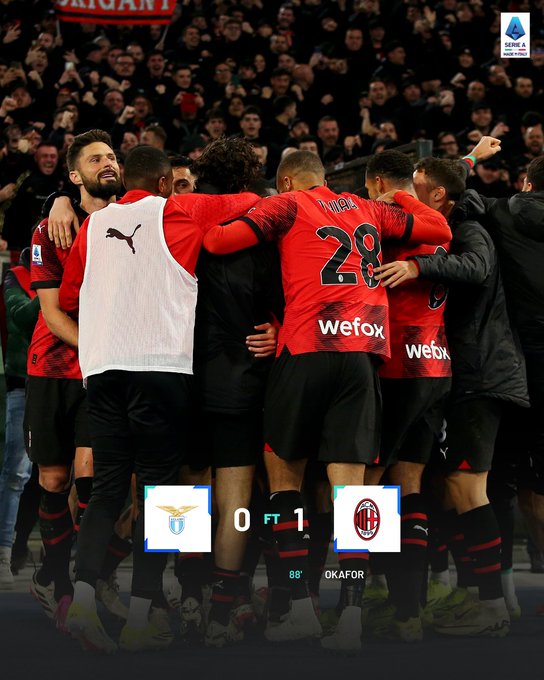 AC Milan thắng tối thiểu trên sân Lazio, củng cố vị trí thứ 3 ở Serie A  - Ảnh 2.