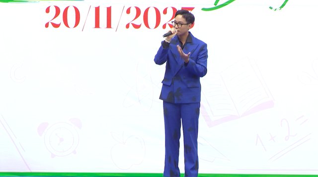 
Hà An Huy makes an appearance on Teenagers Shining (Photo courtesy of the program)
