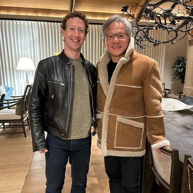 Mark Zuckerberg: Jensen Huang là Taylor Swift của giới công nghệ - Ảnh 1.