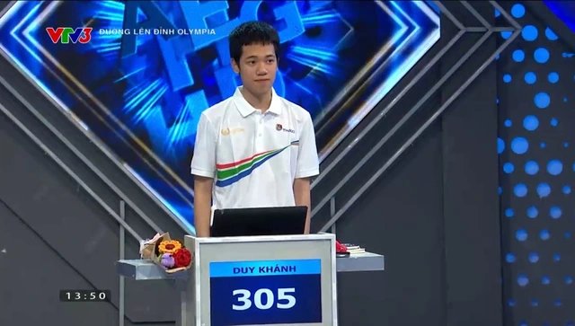 
Duy Khanh claims the laurel wreath with a high score of 305 points.
