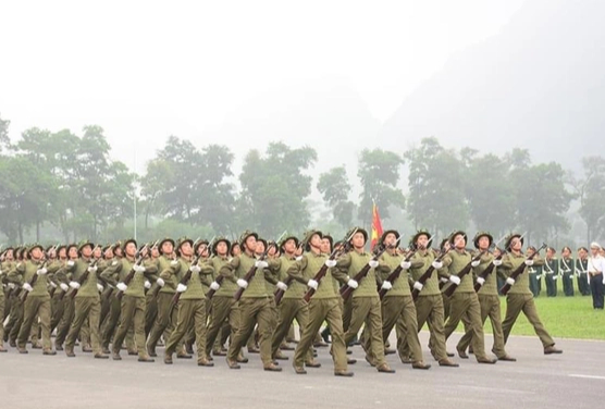 Ảnh: Hợp luyện diễu binh, diễu hành kỷ niệm 70 năm Chiến thắng Điện Biên Phủ - Ảnh 12.