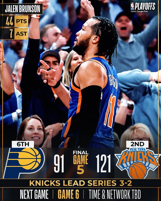 New York Knicks dễ dàng đánh bại Indiana Pacers trên sân nhà - Ảnh 1.