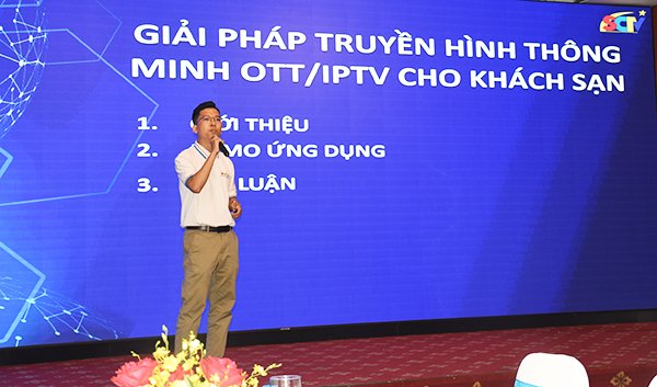 Gọi đồ ăn, tra cứu các điểm đến hấp dẫn... ngay trên màn hình tivi ở khách sạn - Ảnh 1.