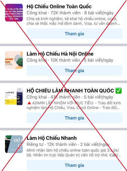 Nguy cơ lộ lọt thông tin cá nhân khi nhờ cò làm hộ chiếu nhanh - Ảnh 1.