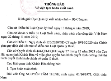 Chủ tịch Trung Nam Group bị tạm hoãn xuất cảnh - Ảnh 1.