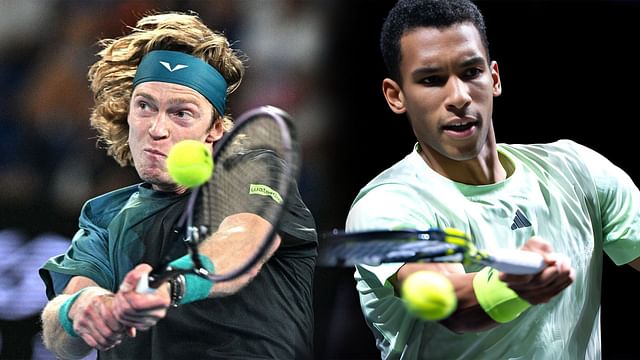 Andrey Rublev và Felix Auger Aliassime vào chung kết đơn nam Madrid mở rộng - Ảnh 2.