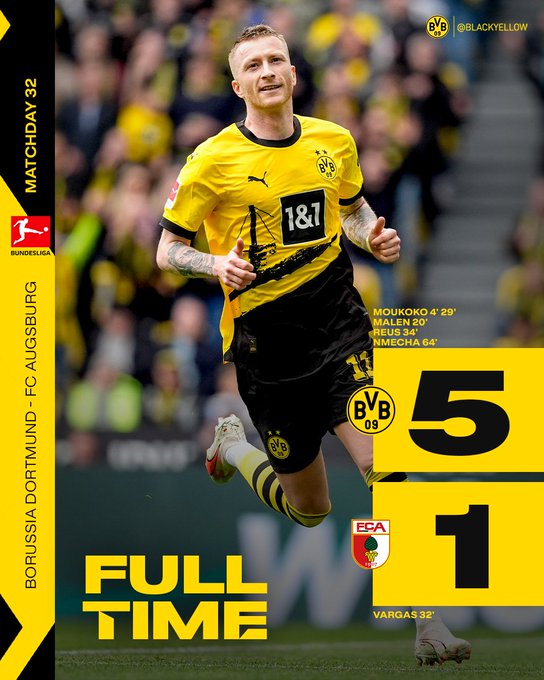Borussia Dortmund có chiến thắng đậm trên sân nhà - Ảnh 1. Borussia Dortmund có chiến thắng đậm trên sân nhà - Ảnh 1.