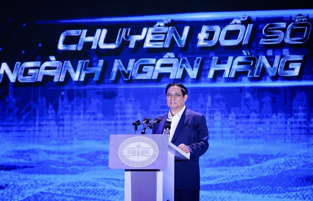 Thủ tướng Phạm Minh Chính: Tạo điều kiện thuận lợi nhất, tốt nhất với các dịch vụ ngân hàng - Ảnh 3.
