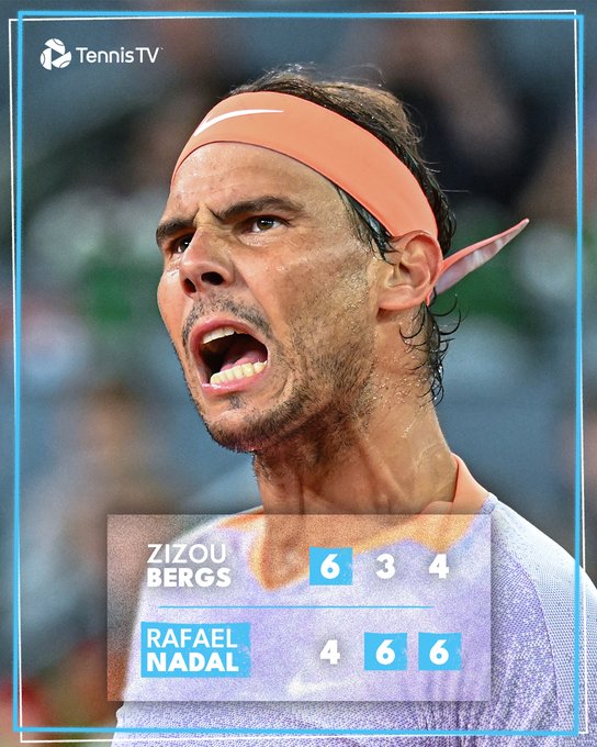 Rafael Nadal tiến vào vòng 2 Italia mở rộng - Ảnh 1.