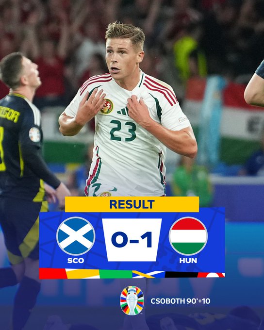 EURO 2024 | Scotland 0-1 Hungary: Chiến thắng nghẹt thở! - Ảnh 1.