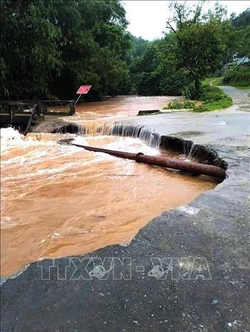 Khẩn trương khắc phục hậu quả mưa lớn gây ngập úng cục bộ tại Hà Giang - Ảnh 2.