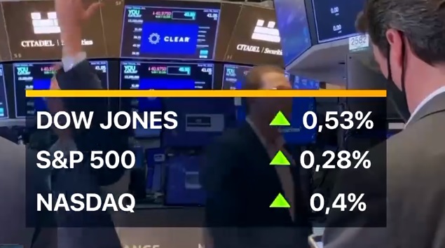 Chỉ số Dow Jones lập kỷ lục - Ảnh 1.