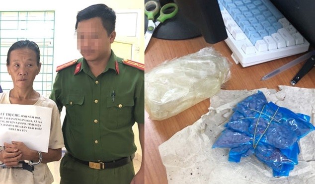 Triệt phá 2 chuyên án ma tuý, thu 1 bánh heroin và 2.000 viên hồng phiến - Ảnh 2.