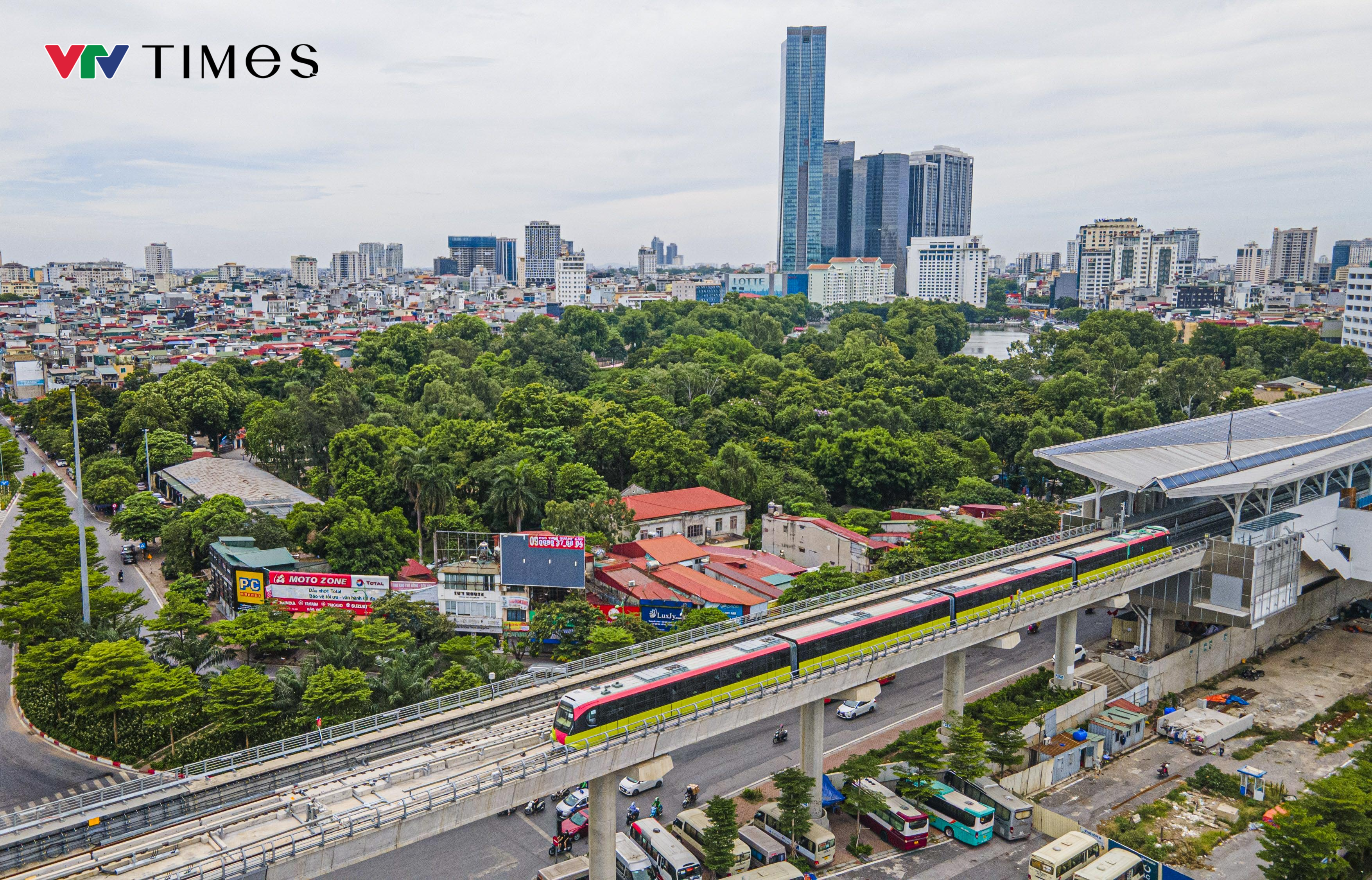 Cận cảnh tuyến đường sắt đô thị Nhổn - ga Hà Nội sau nhiều lần lỡ hẹn - Ảnh 1.