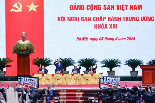 Khai mạc Hội nghị Ban Chấp hành Trung ương khóa XIII - Ảnh 4.