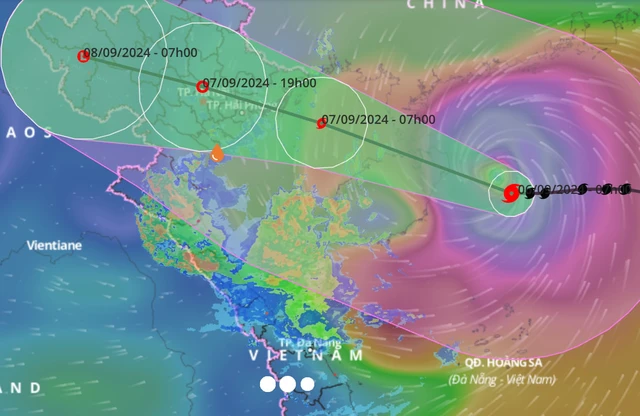 Bão số 3 là cơn bão mạnh nhất trong 30 năm qua ở Biển Đông - Ảnh 1.