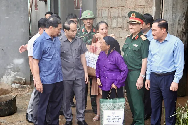 Phó Thủ tướng Bùi Thanh Sơn thị sát tình hình khắc phục hậu quả cơn bão số 3 tại Lạng Sơn - Ảnh 3.