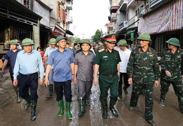 Phó Thủ tướng Bùi Thanh Sơn thị sát tình hình khắc phục hậu quả cơn bão số 3 tại Lạng Sơn - Ảnh 6.