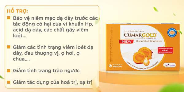 CumarGold New - Thảo dược công nghệ cao cho bệnh dạ dày - Ảnh 1.