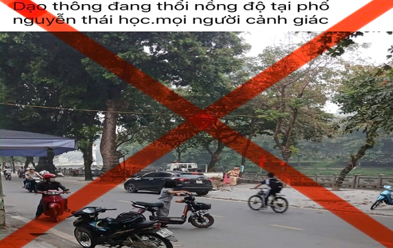 Báo chốt CSGT, nam thanh niên bị xử phạt 7,5 triệu đồng - Ảnh 1.