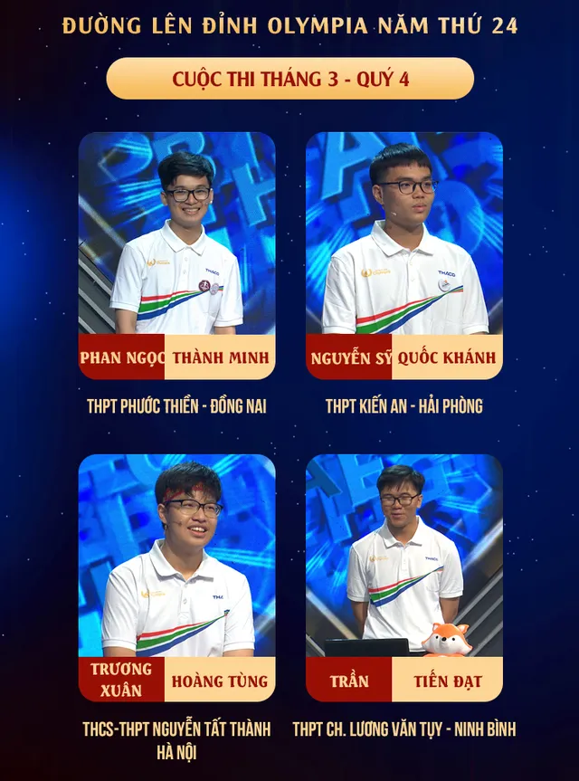 Road to Mount Olympia: A male student from Hai Phong won the ticket to the fourth quarter round - Ảnh 1.