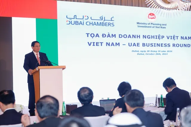 Thủ tướng dự tọa đàm doanh nghiệp tại Dubai: Việt Nam là đối tác lý tưởng của UAE - Ảnh 5.