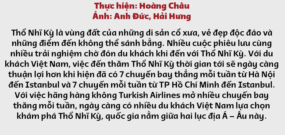 Du lịch Thổ Nhĩ Kỳ ngày càng thuận lợi với nhiều chuyến bay thẳng từ Việt Nam - Ảnh 1.