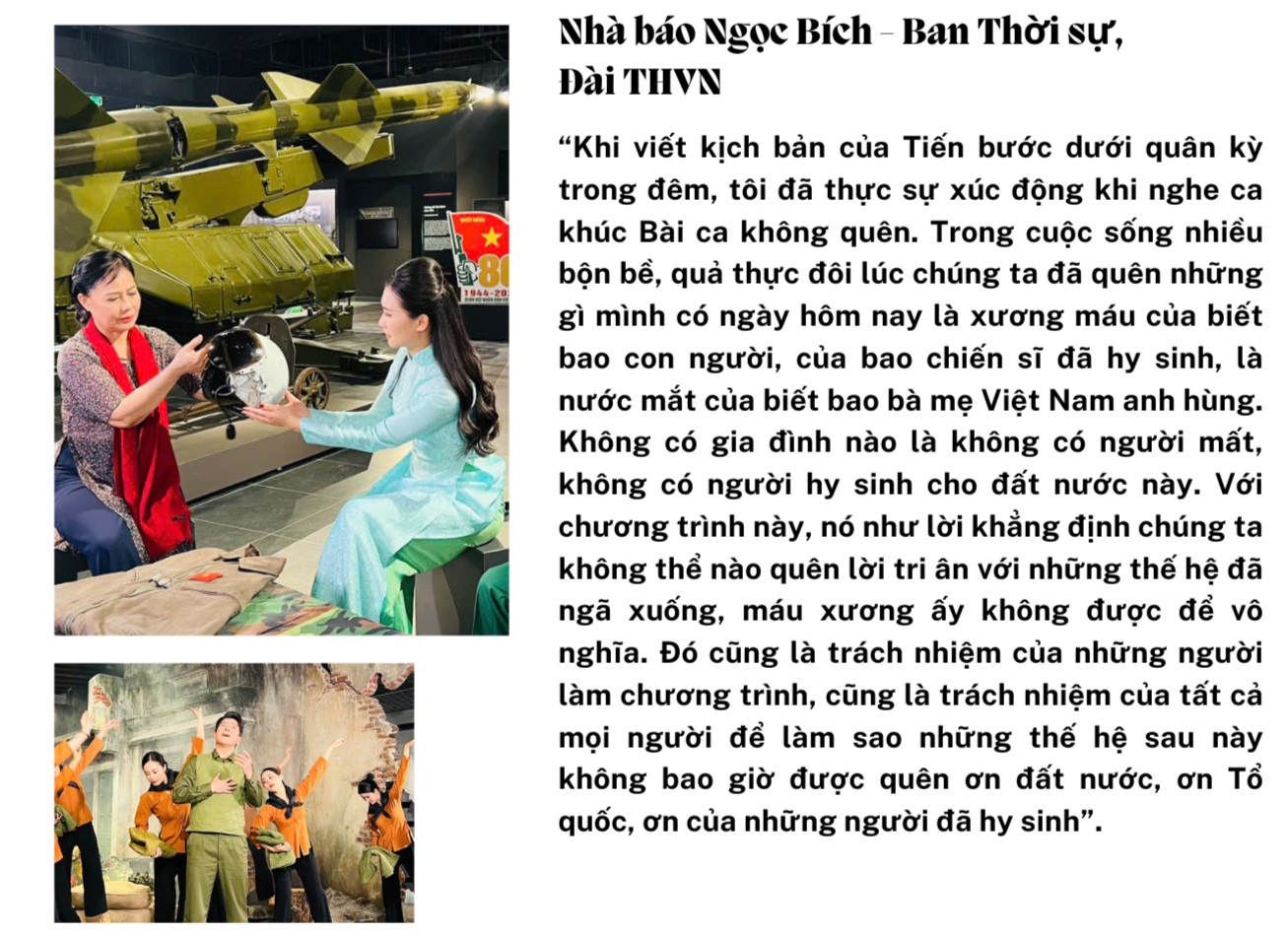 Tiến bước dưới quân kỳ: Điểm hẹn đậm chất điện ảnh vinh danh bộ đội Cụ Hồ - Ảnh 5.