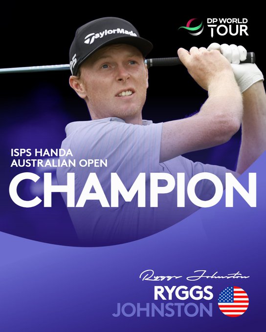 Ryggs Johnston vô địch giải golf Australia mở rộng - Ảnh 1.