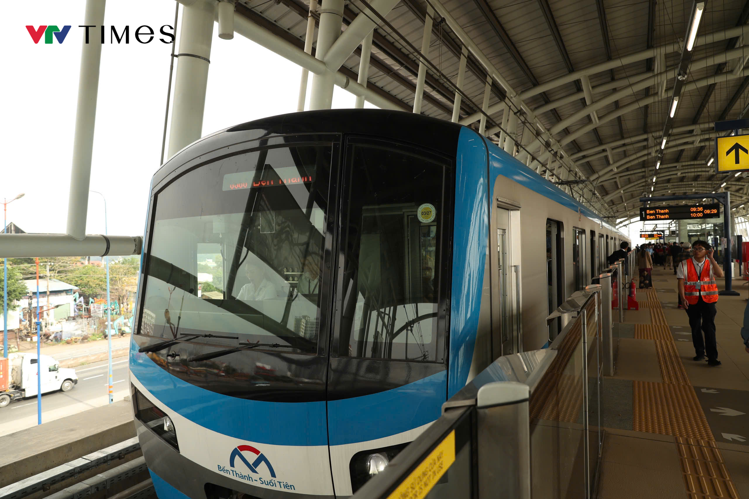 Metro số 1 TP Hồ Chí Minh (Bến Thành - Suối Tiên) chính thức vận hành - Ảnh 5.