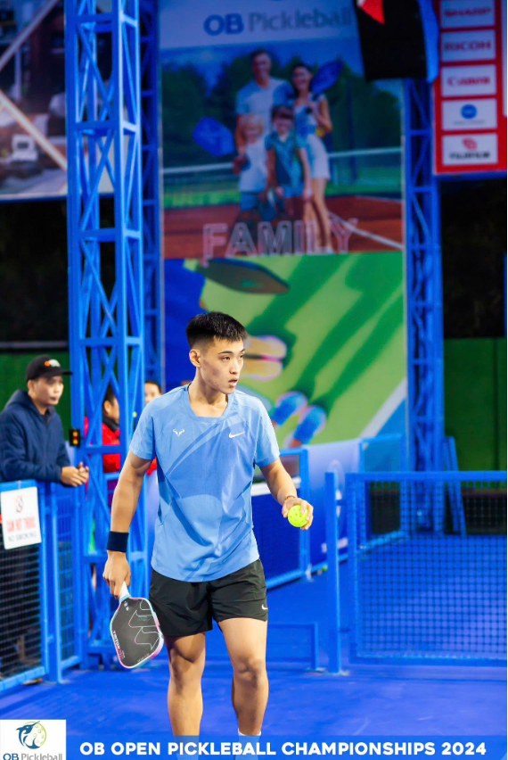 Trương Vinh Hiển vô địch đơn nam OB Open Pickleball Championships với chiến thắng áp đảo - Ảnh 1.