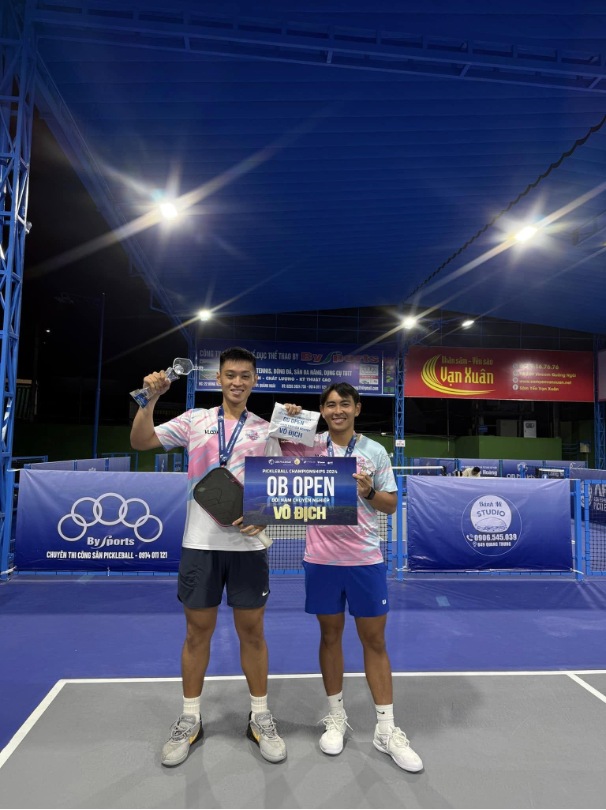 Trương Vinh Hiển vô địch đơn nam OB Open Pickleball Championships với chiến thắng áp đảo - Ảnh 2.