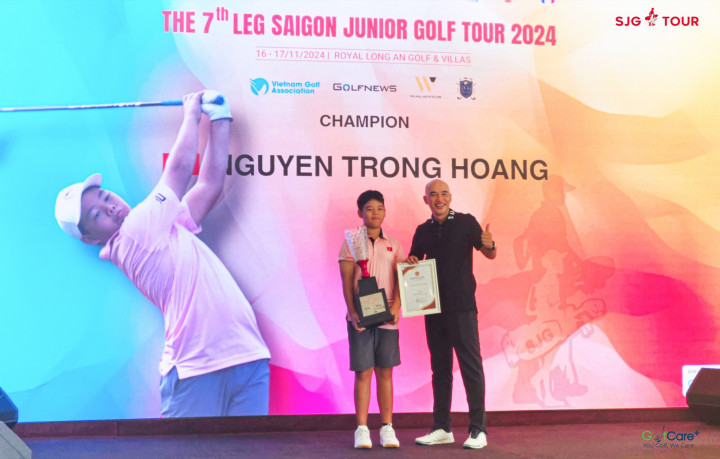 60 golfer tranh tài tại chặng cuối cùng của Saigon Junior Golf Tour 2024 - Ảnh 2.