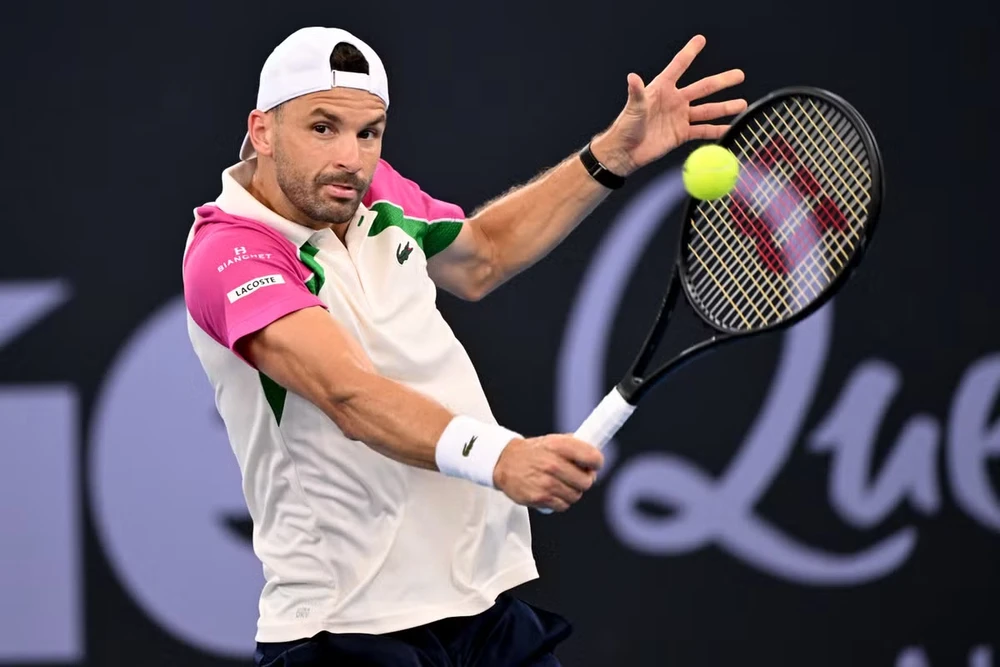 Grigor Dimitrov tiến vào vòng 3 Brisbane International - Ảnh 1.