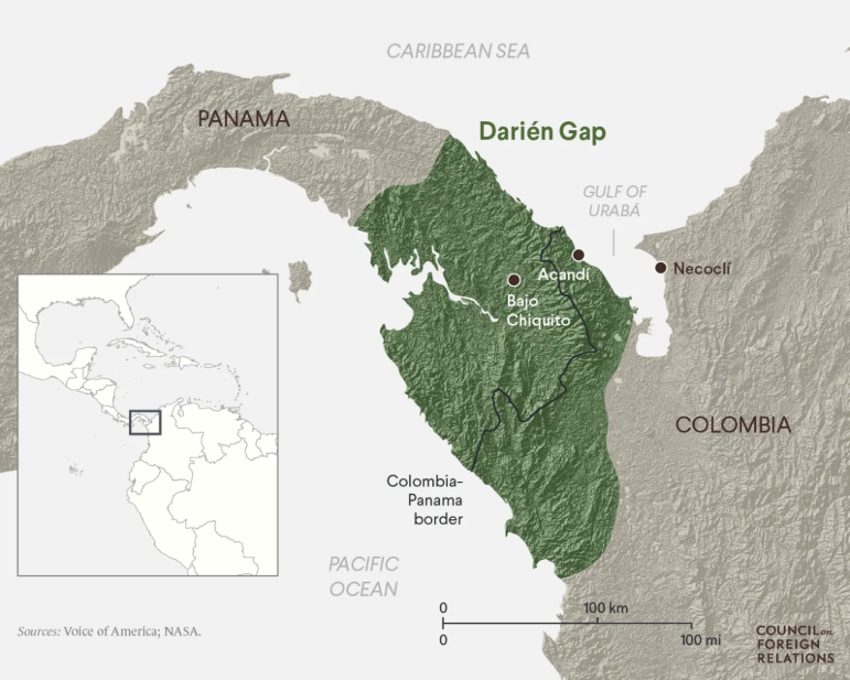 Hơn 300.000 người di cư đã vượt “khu rừng tử thần” Darien Gap năm 2024 - Ảnh 1.