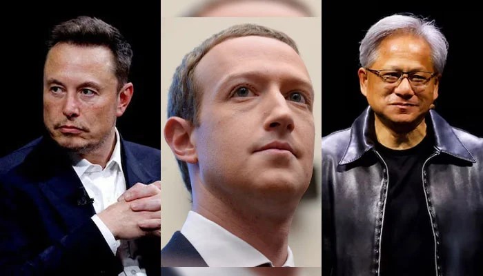 Elon Musk, Mark Zuckerberg và Jensen Huang dẫn dắt nhóm tỷ phú toàn cầu - Ảnh 1.