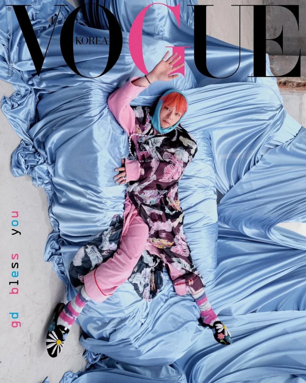 G-Dragon định nghĩa lại thời trang trên Vogue Korea tháng 2 - Ảnh 2.