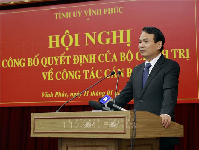 Ông Đặng Xuân Phong được điều động, chỉ định giữ chức Bí thư Tỉnh ủy Vĩnh Phúc - Ảnh 2.