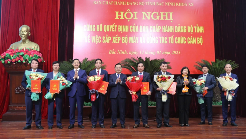 Bắc Ninh sáp nhập Ban Tuyên giáo và Ban Dân vận - Ảnh 1.