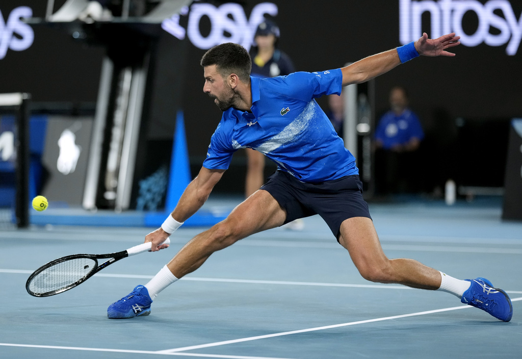 Novak Djokovic tiến vào vòng 4 Australia mở rộng 2025 - Ảnh 1.