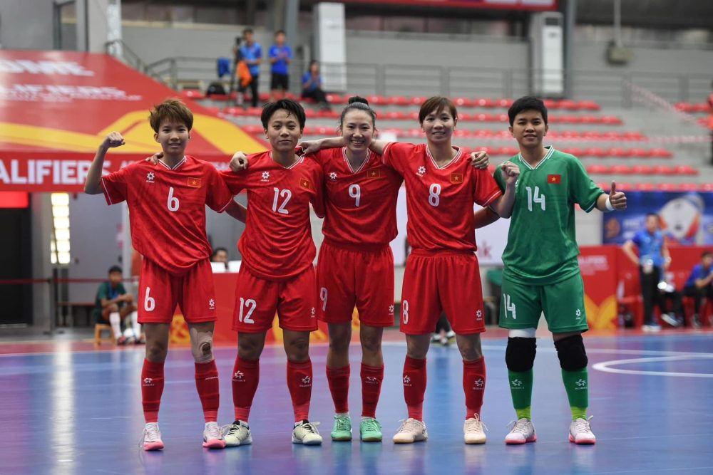 Hòa Đài Bắc Trung Hoa, đội tuyển Futsal Nữ Việt Nam giành quyền tham dự VCK giải Futsal Nữ châu Á 2025 - Ảnh 3.