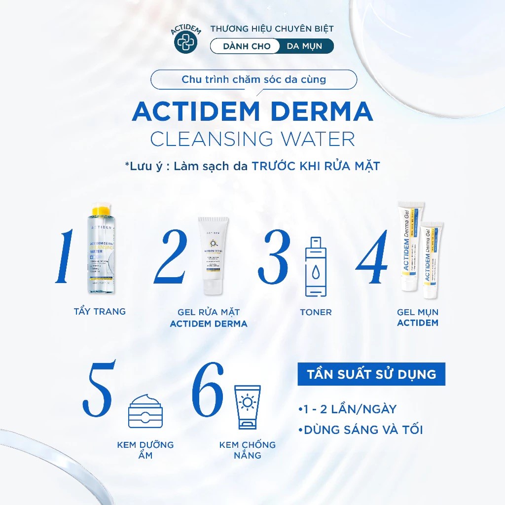 Sử dụng Actidem Derma Gel/Extra Gel đúng cách để đánh bay mụn nhanh chóng - Ảnh 4.