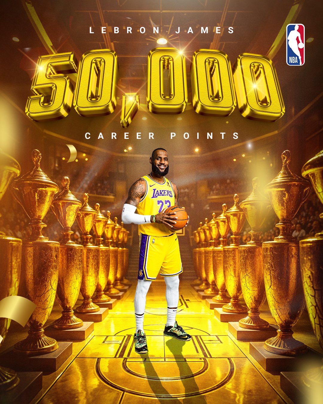 Lebron James đạt cột mốc 50.000 điểm trong sự nghiệp - Ảnh 1.