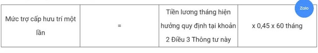 Chi tiết cách tính hưởng chính sách nghỉ hưu sớm đối với công chức, viên chức - Ảnh 6.